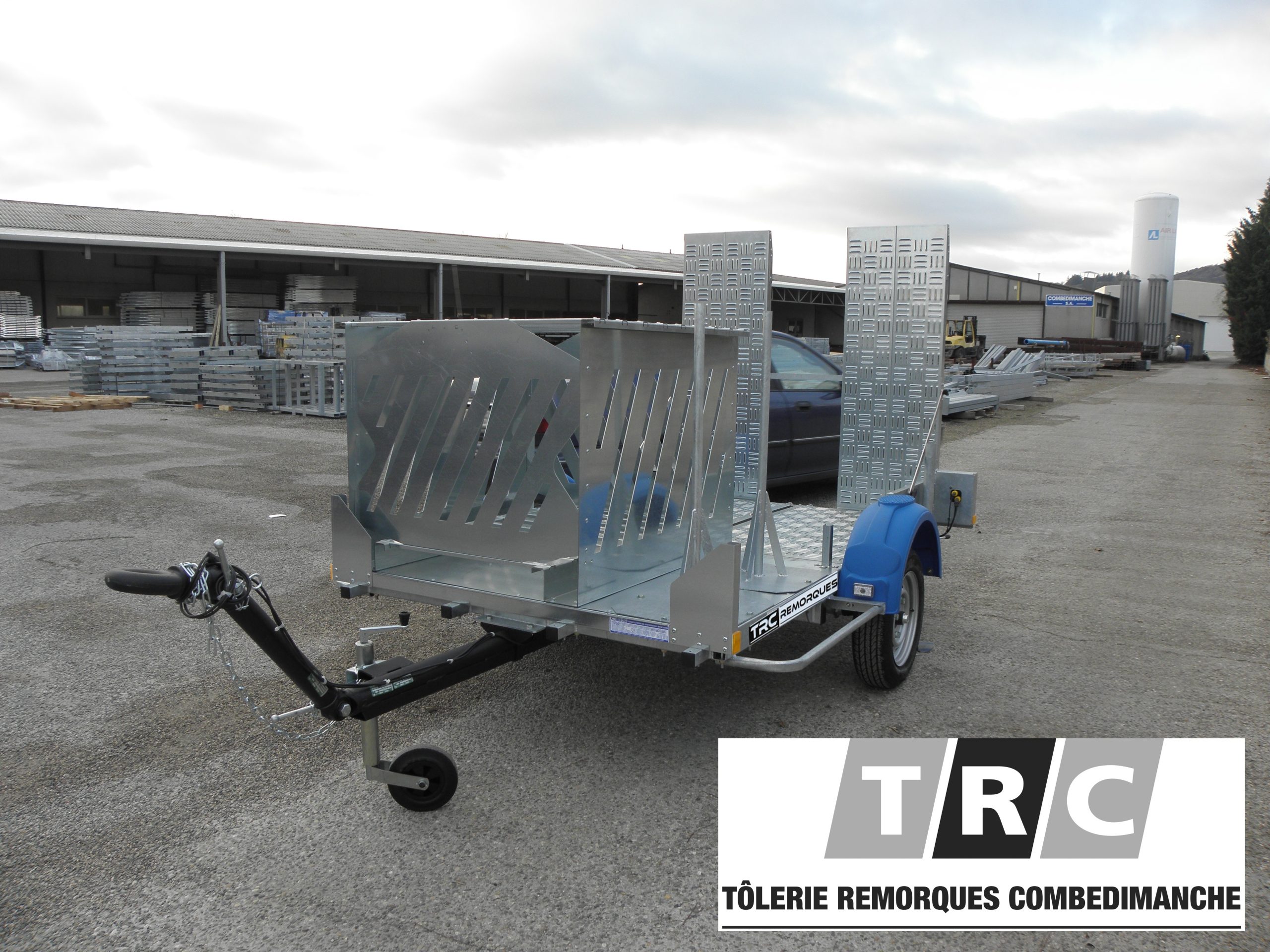 remorque porte engins